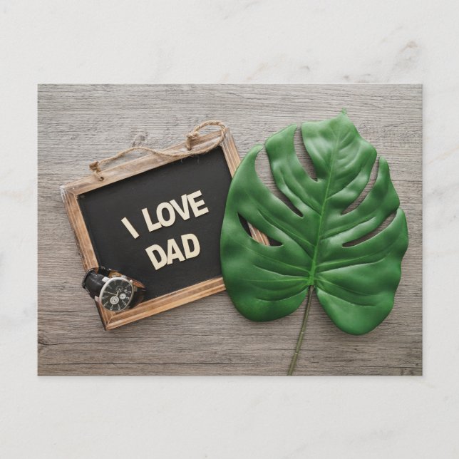 Postal Feliz Día del Padre (Anverso)