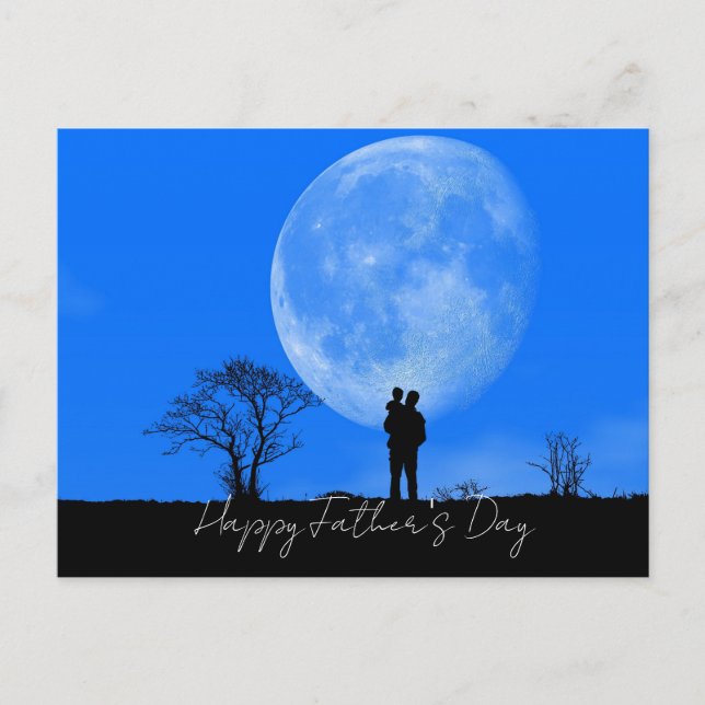 Postal Feliz día del padre (Anverso)