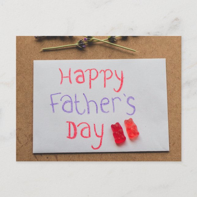 Postal Feliz Día del Padre (Anverso)