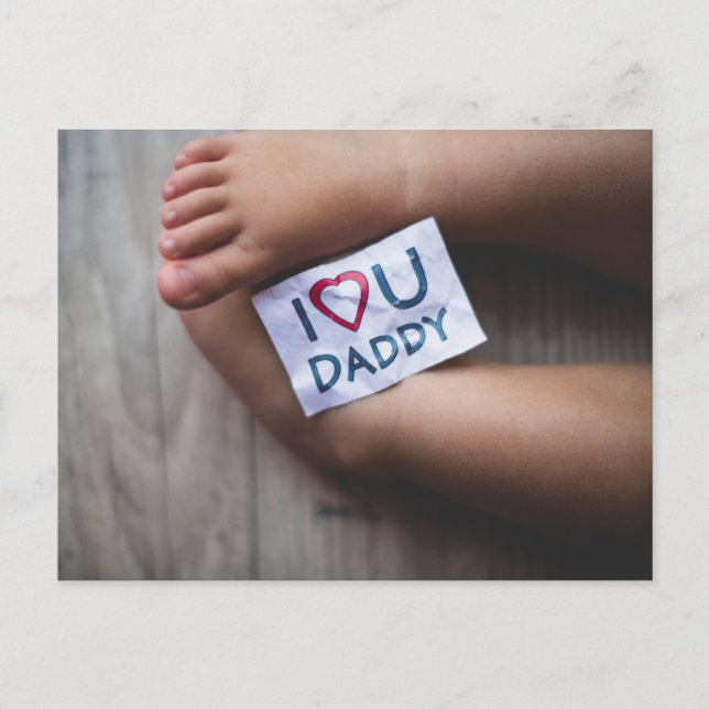 Postal Feliz Día del Padre (Anverso)