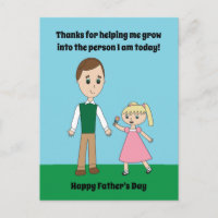 Feliz Día del Padre desde la hija personifica