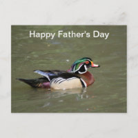 Feliz Día del Padre Pato Nadador