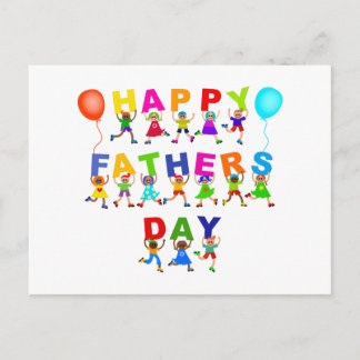 Postal Feliz Día del Padre Personalizado lindo Diversos n
