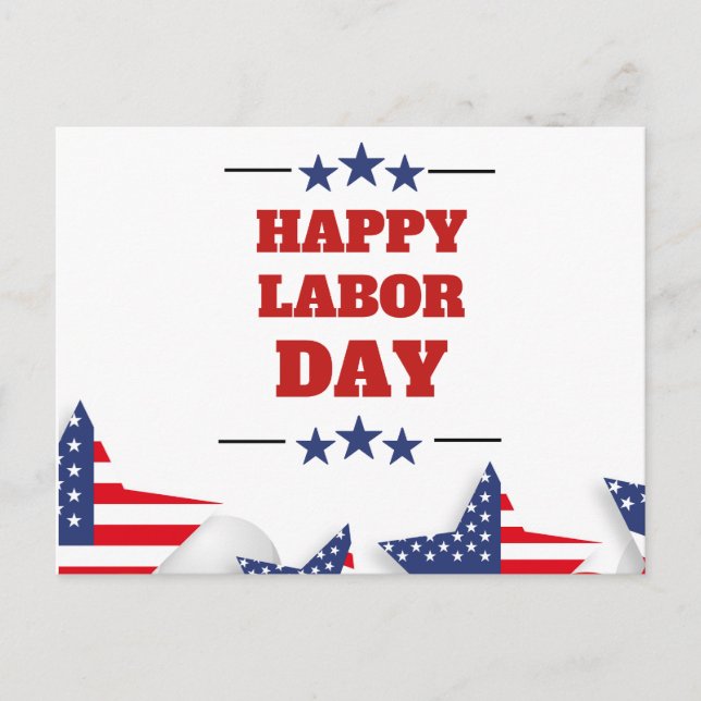 Postal Feliz Día del Trabajo (Anverso)