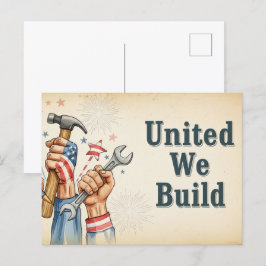 Postal feliz Día del Trabajo