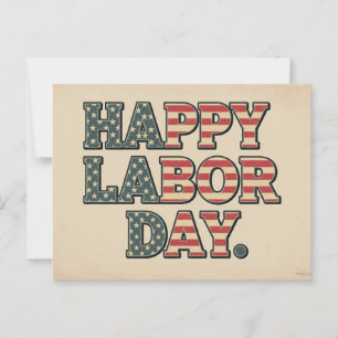 Postal feliz Día del Trabajo