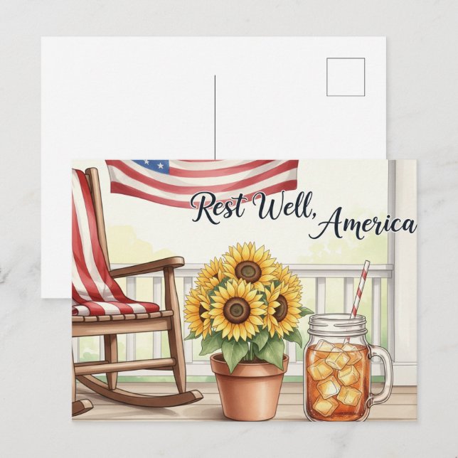 Postal feliz Día del Trabajo (Anverso / Reverso)