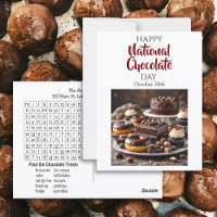 Feliz Día Nacional del Chocolate | 28 de octubre