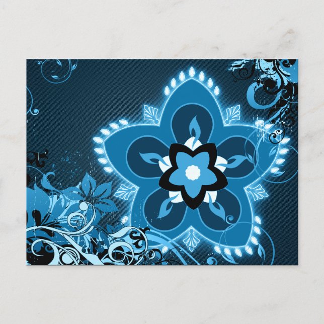 Postal feliz diwali hi-fi rangoli (Anverso)