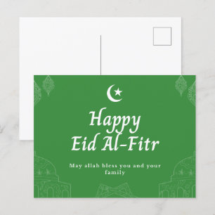 Postal Feliz Eid Al Fitr Mubarak