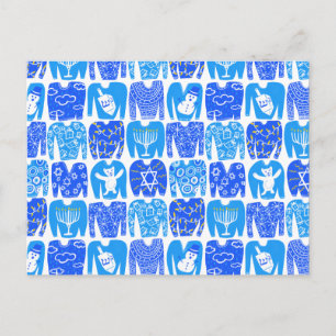 Postal FELIZ FESTIVIDAD Hannukah Sweaters