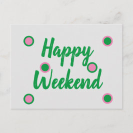 Postal Feliz fin de semana