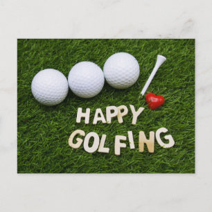 Postal Feliz Golfismo