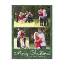 Feliz guión navideño 4 Foto Navidades verdes