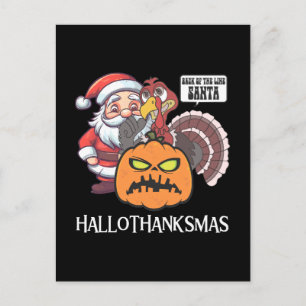 Postal Feliz Hallothanksmas