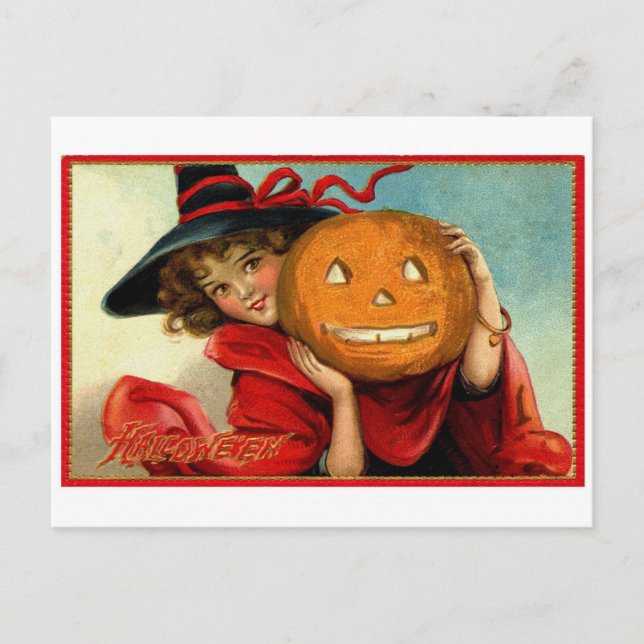 Postal Feliz Halloween (Anverso)