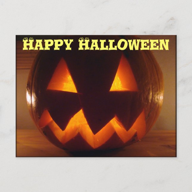 Postal Feliz Halloween (Anverso)