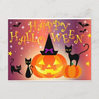 Postal feliz halloween