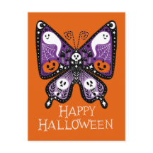 Feliz Halloween Butterfly