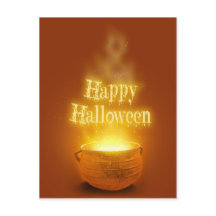 Feliz Halloween Caldero de Bruja