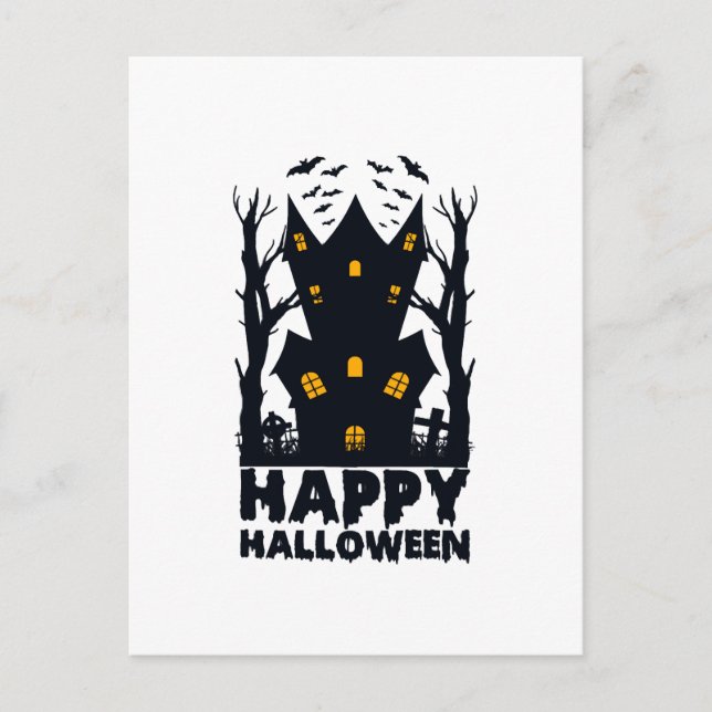 Postal Feliz Halloween Halloween Feliz Halloween (Anverso)