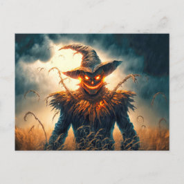 Postal Feliz Halloween | Sinister Scarecrow