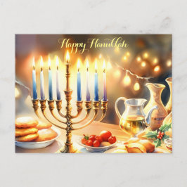 Postal Feliz Hanukkah