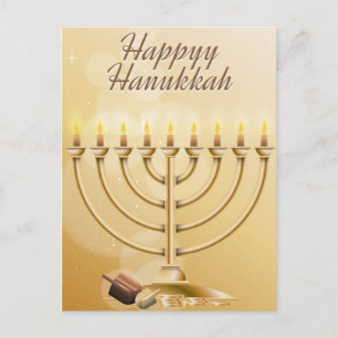 Postal Feliz Hanukkah