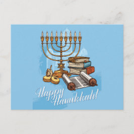 Postal Feliz Hanukkah