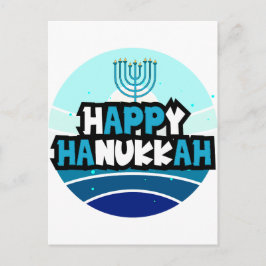 Postal Feliz Hanukkah - Festival de las Luces