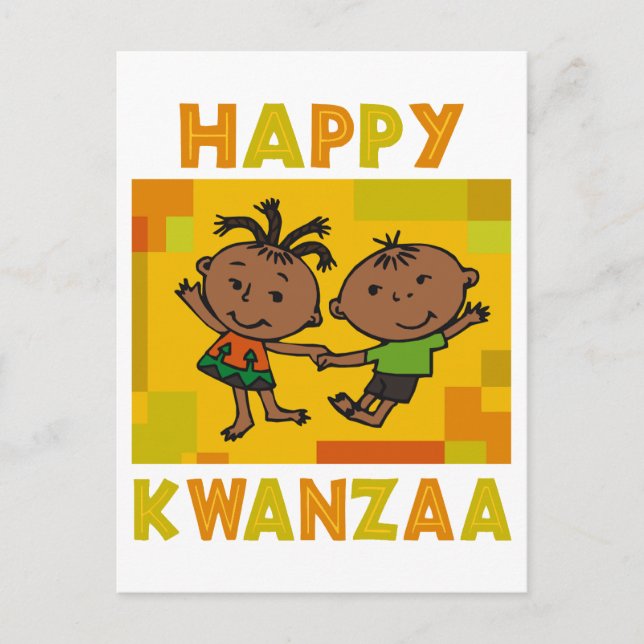 Postal Feliz Kwanzaa (Anverso)