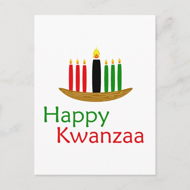 Postal Feliz Kwanzaa (Anverso)