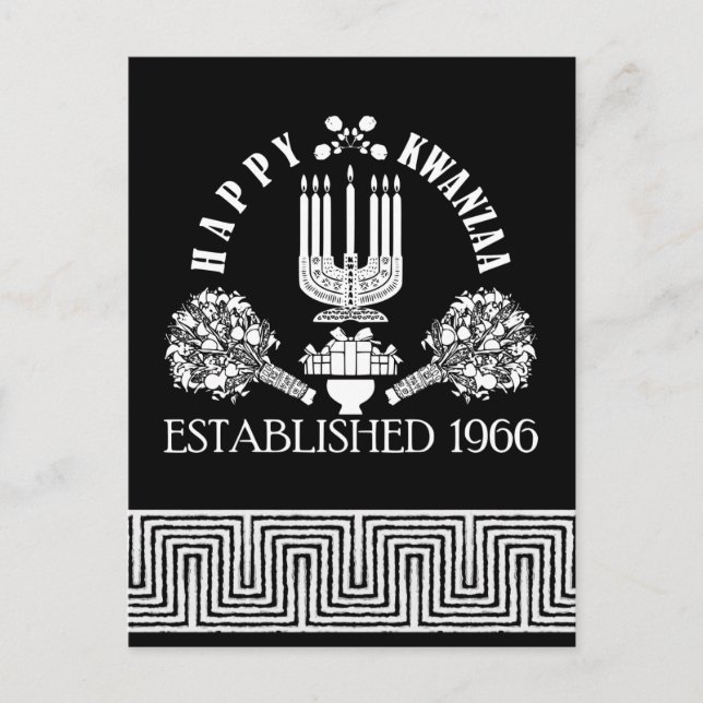Postal Feliz Kwanzaa (Anverso)