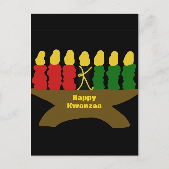 Postal Feliz Kwanzaa (Anverso)