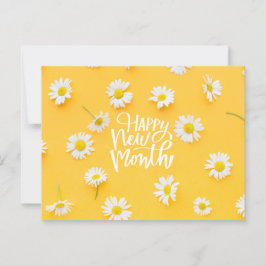 Postal Feliz mes nuevo