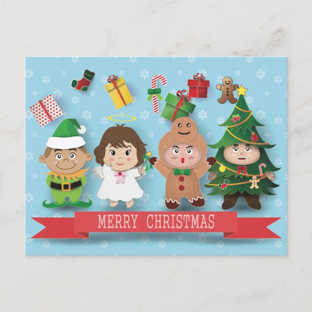 Postal Feliz Navidad (Anverso)