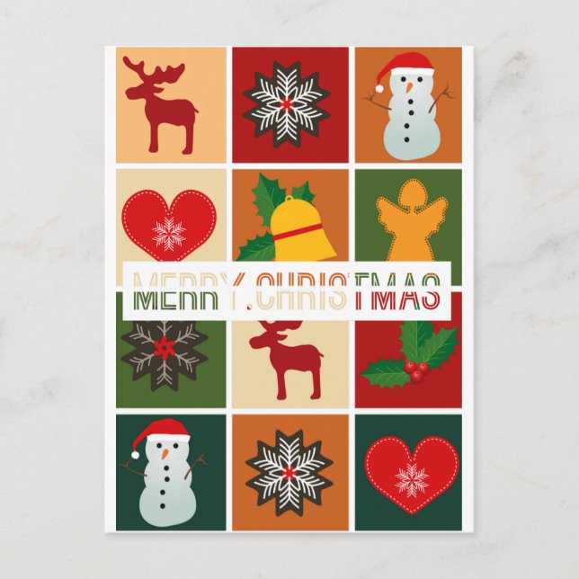 Postal Feliz Navidad (Anverso)