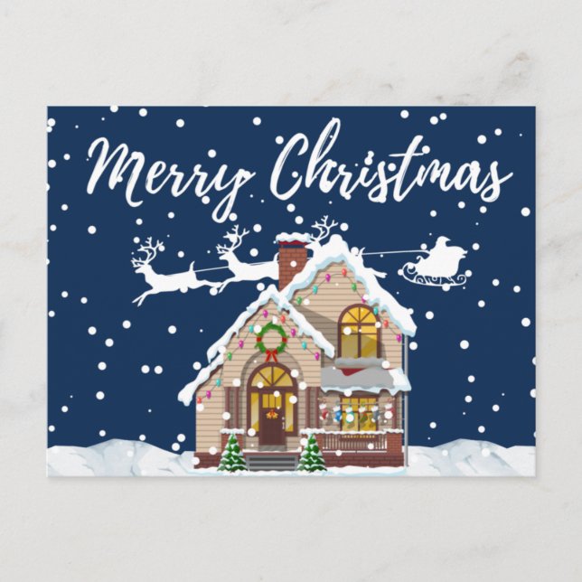 Postal Feliz Navidad (Anverso)