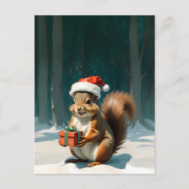 Postal feliz navidad (Anverso)