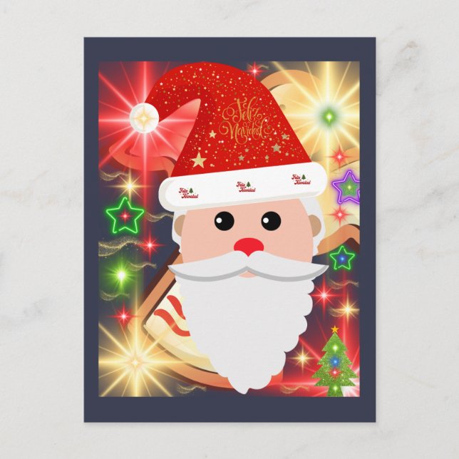 Postal Feliz Navidad  (Anverso)
