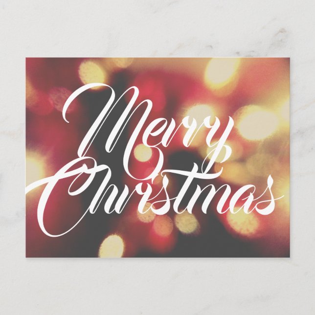 Postal Feliz Navidad (Anverso)