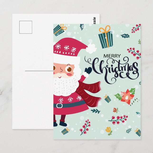Postal Feliz Navidad (Anverso / Reverso)