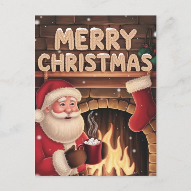 Postal feliz navidad (Anverso)