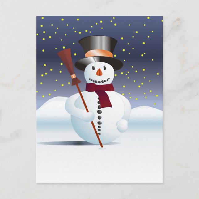 Postal Feliz Navidad (Anverso)
