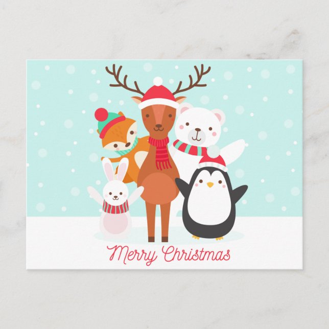 Postal Feliz Navidad (Anverso)