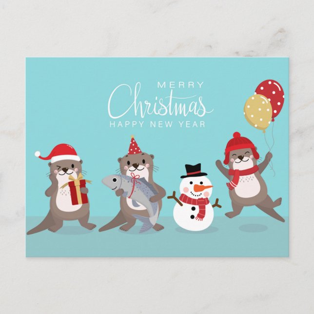 Postal Feliz Navidad (Anverso)