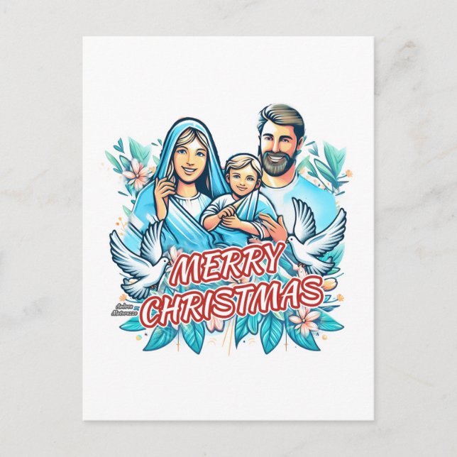 Postal Feliz Navidad (Anverso)