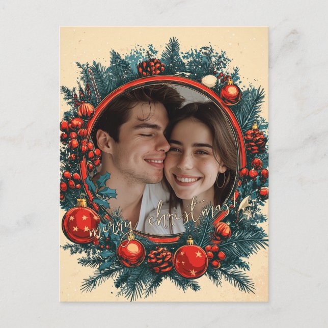 Postal Feliz Navidad (Anverso)