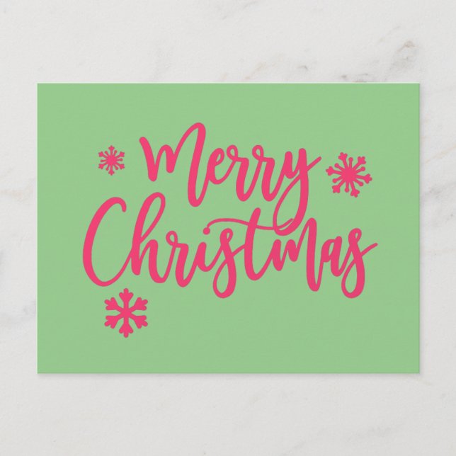 Postal Feliz Navidad (Anverso)