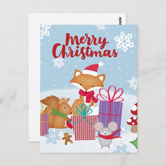 Postal Feliz Navidad (Anverso / Reverso)